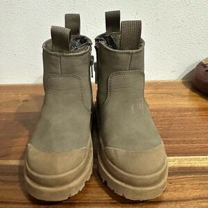 Olive Green Ankle Boots